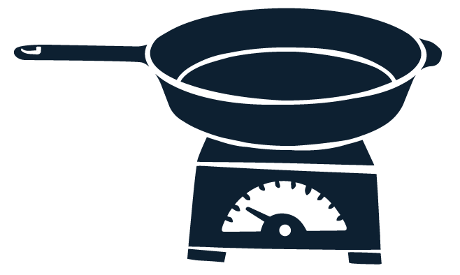 Skillet weight icon
